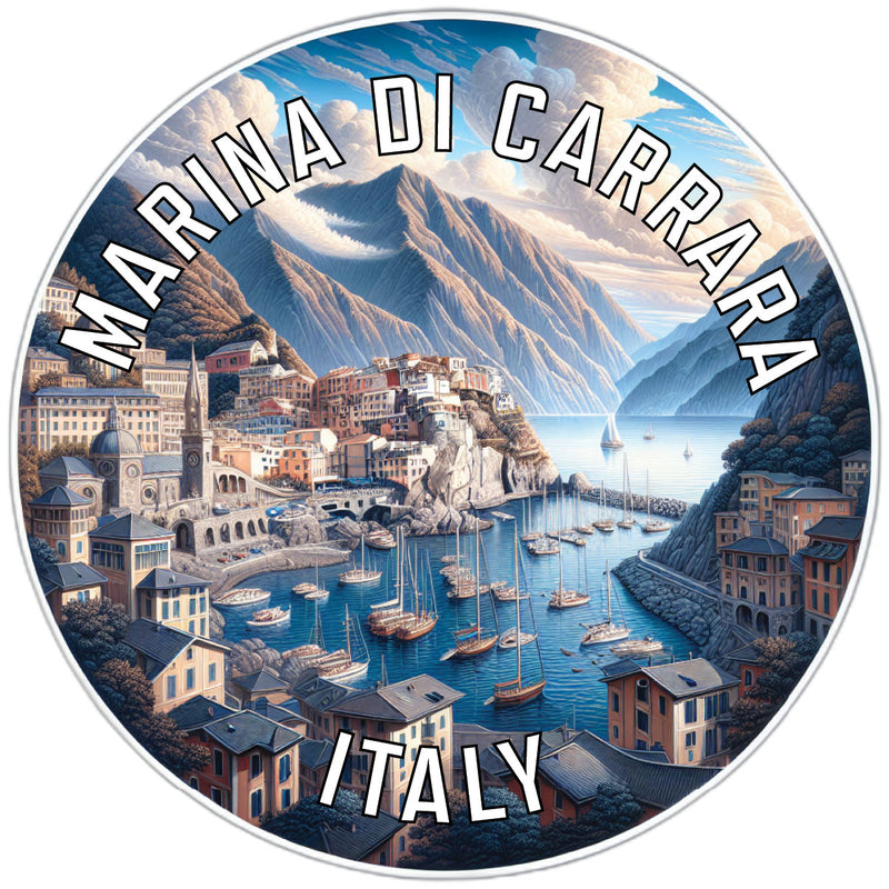 Marina di Carrara Italy Souvenir Vinyl Decal Sticker 6-Inch