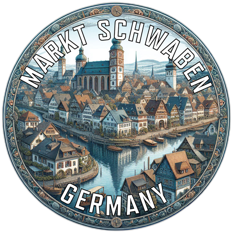Markt Schwaben Germany Souvenir Vinyl Decal Sticker 6-Inch