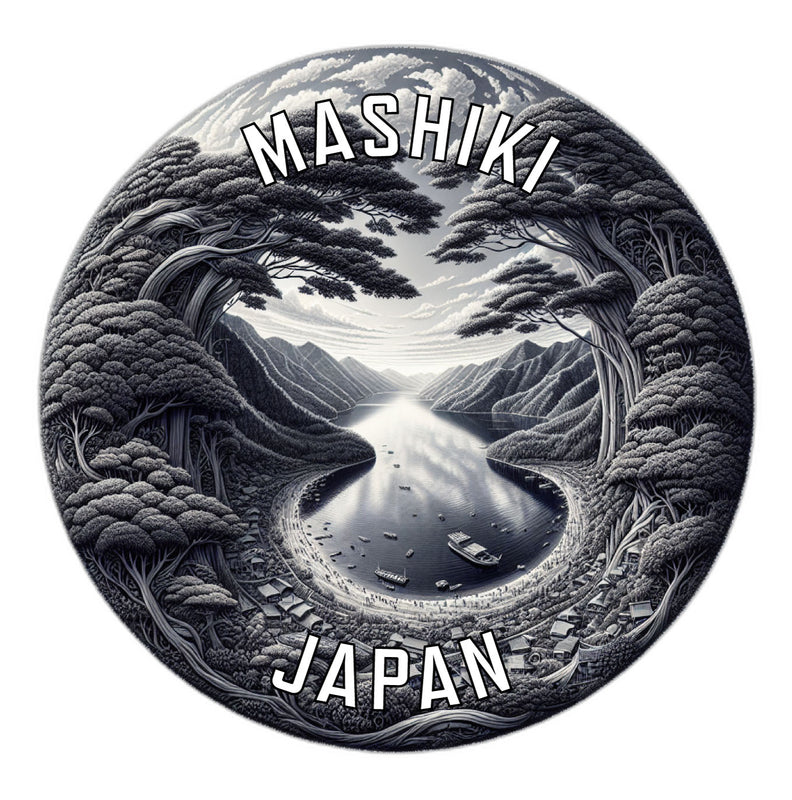 Mashiki Japan Souvenir Die Cut Flat Magnet 2-Inch