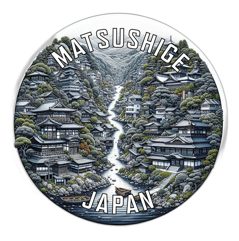 Matsushige Japan Souvenir Vinyl Decal Sticker 6-Inch