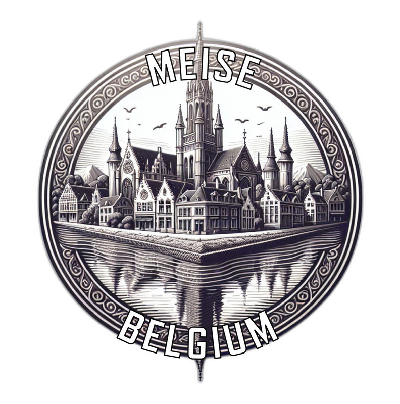 Meise Belgium Souvenir Vinyl Decal Sticker 2-Inch
