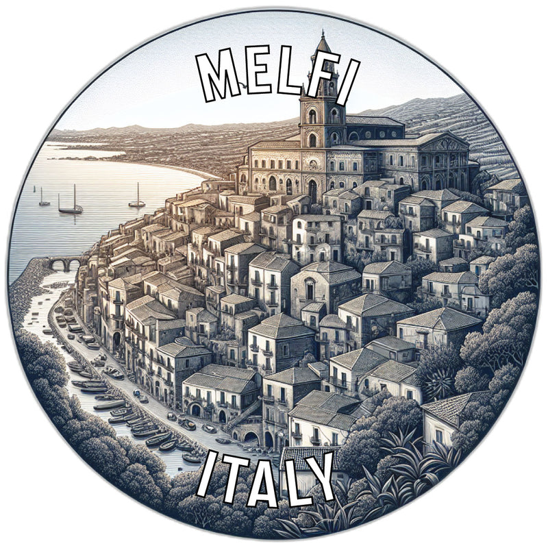 Melfi Italy Souvenir Vinyl Decal Sticker 2-Inch