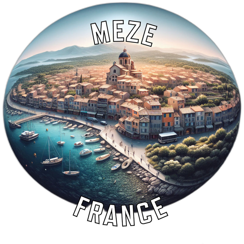 Meze France Souvenir Vinyl Decal Sticker 6-Inch