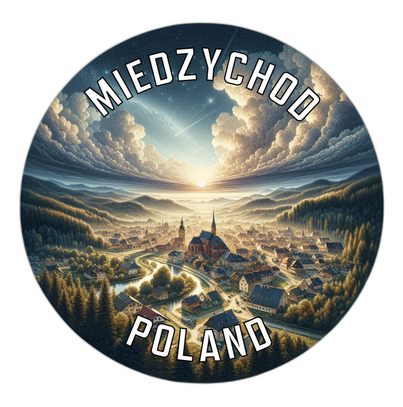 Miedzychod Poland Souvenir Vinyl Decal Sticker 6-Inch