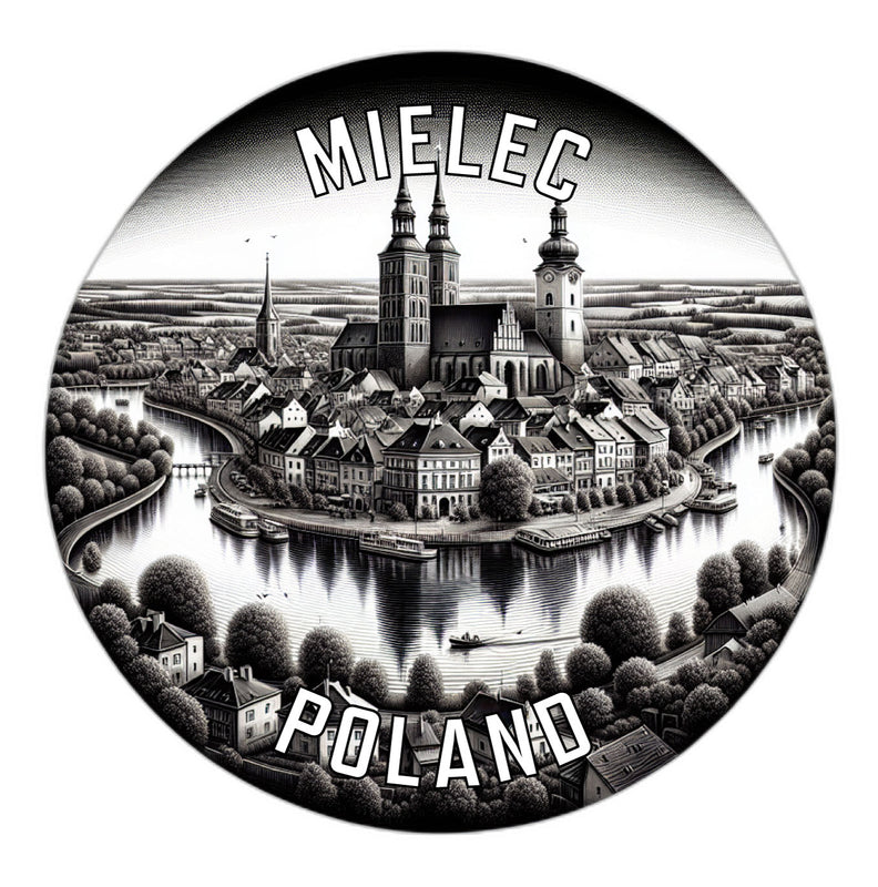 Mielec Poland Souvenir Vinyl Decal Sticker 2-Inch