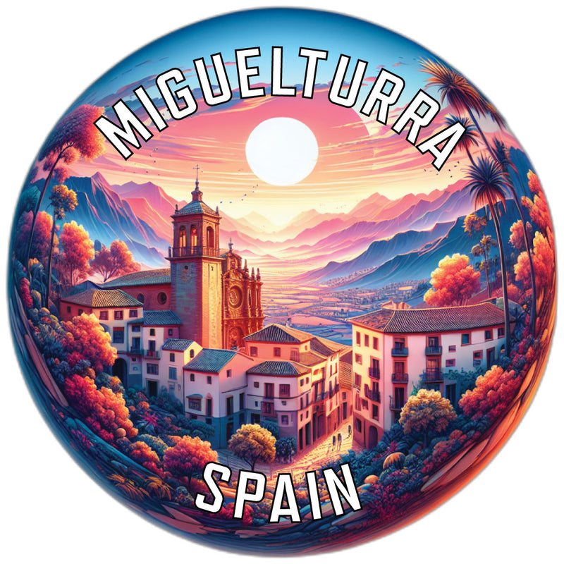 Miguelturra Spain Souvenir Vinyl Decal Sticker 6-Inch
