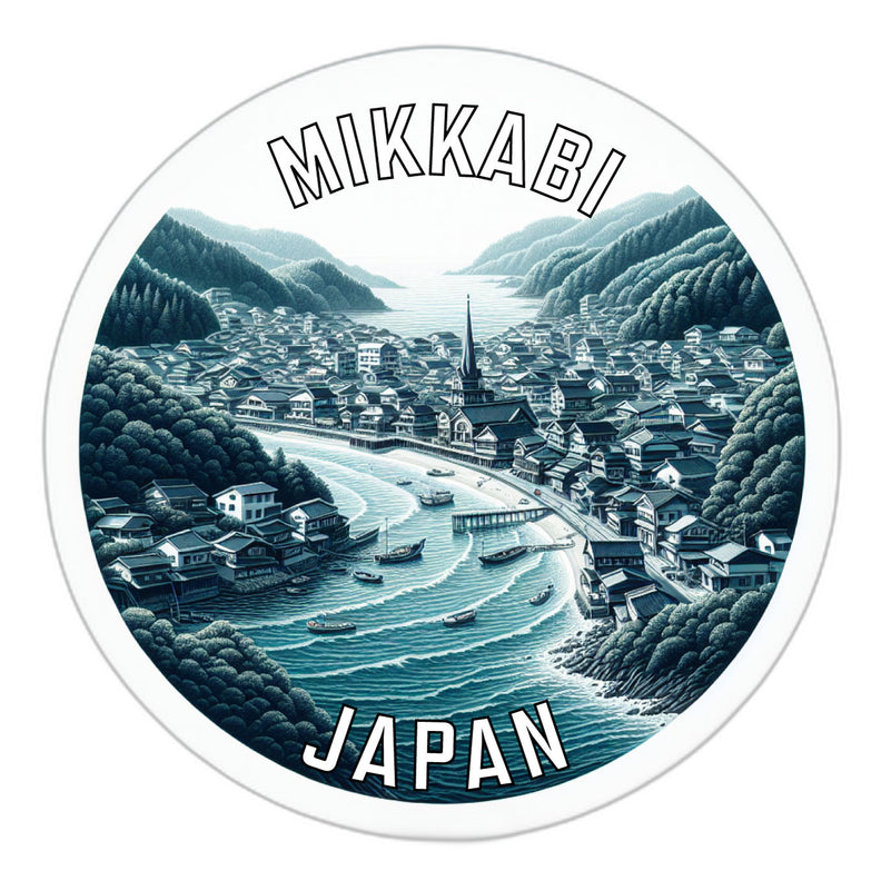 Mikkabi Japan Souvenir Vinyl Decal Sticker 2-Inch