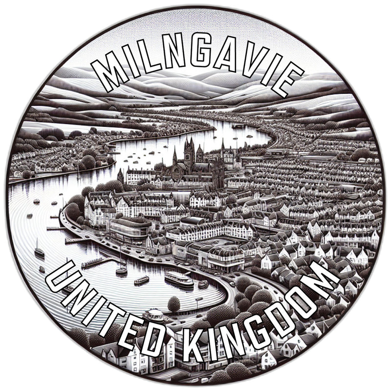 Milngavie United Kingdom Souvenir Vinyl Decal Sticker 2-Inch