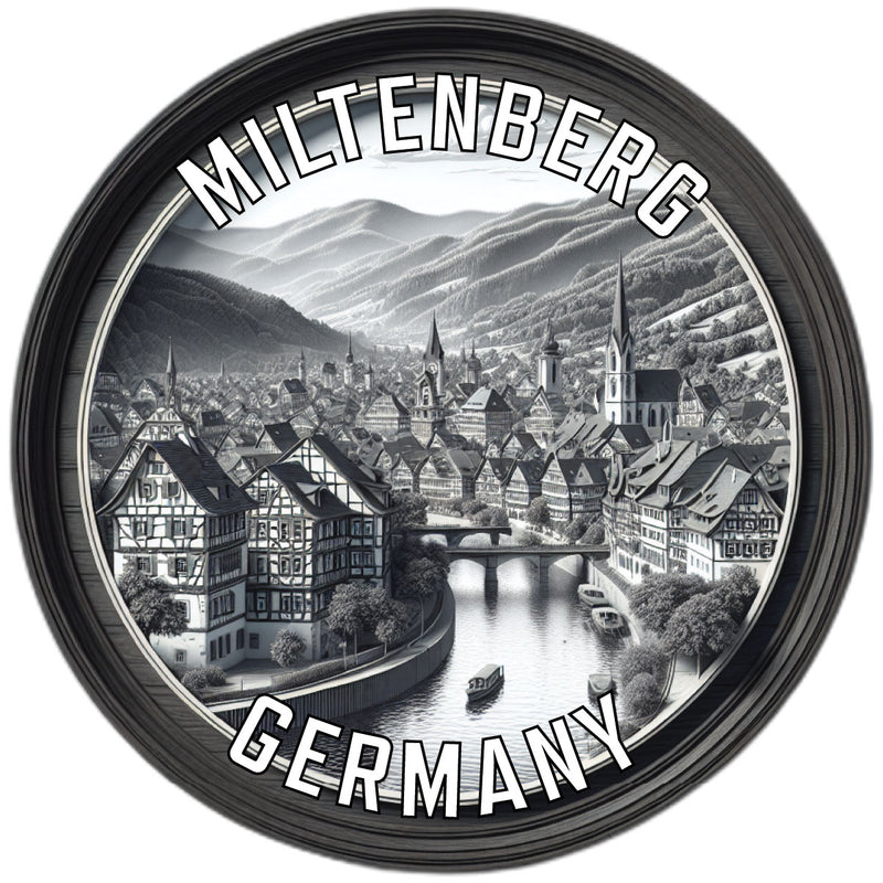 Miltenberg Germany Souvenir Vinyl Decal Sticker 2-Inch