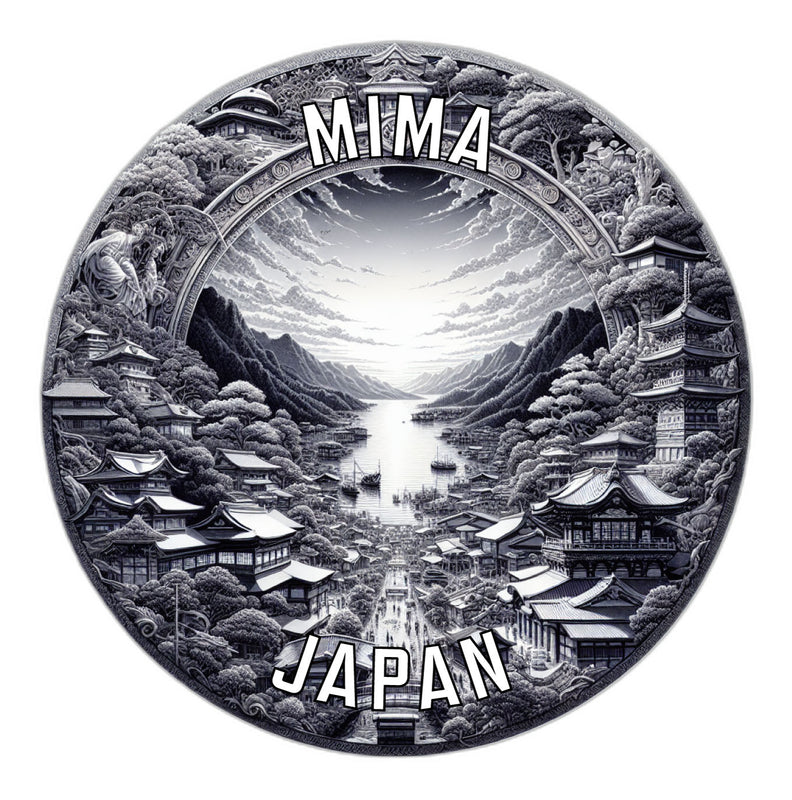 Mima Japan Souvenir Vinyl Decal Sticker 6-Inch