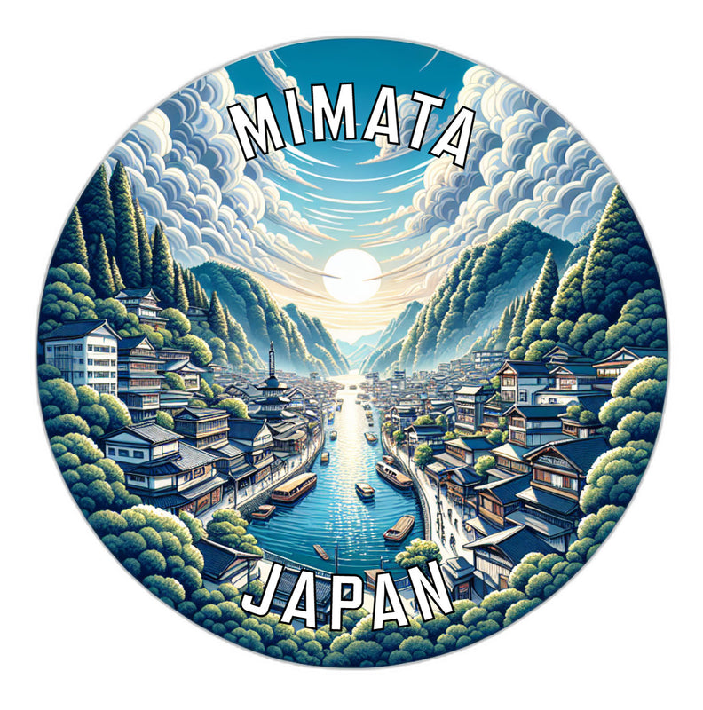 Mimata Japan Souvenir Vinyl Decal Sticker 2-Inch
