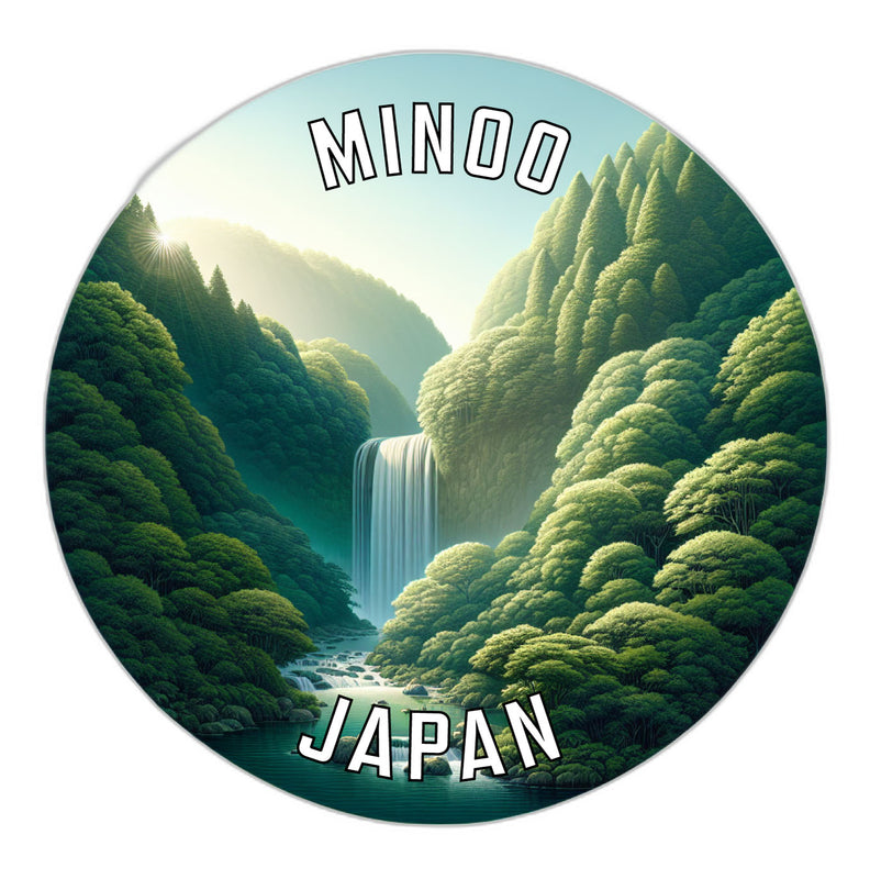 Minoo Japan Souvenir Vinyl Decal Sticker 6-Inch