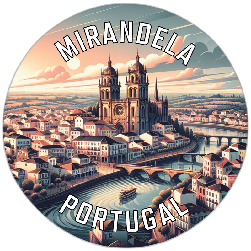 Mirandela Portugal Souvenir Vinyl Decal Sticker 2-Inch