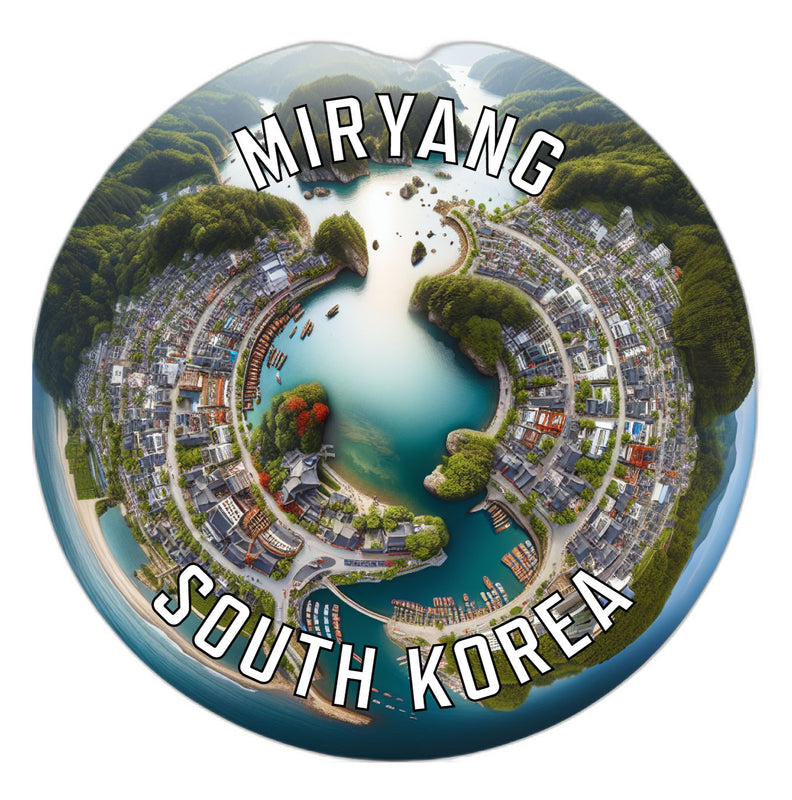 Miryang Korea South Souvenir Die Cut Flat Magnet 2-Inch