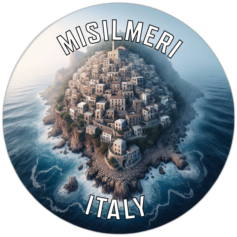 Misilmeri Italy Souvenir Die Cut Flat Magnet 3-Inch
