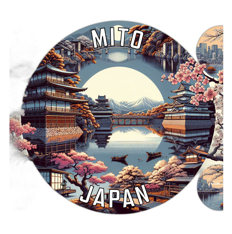 Mito Japan Souvenir Vinyl Decal Sticker 2-Inch
