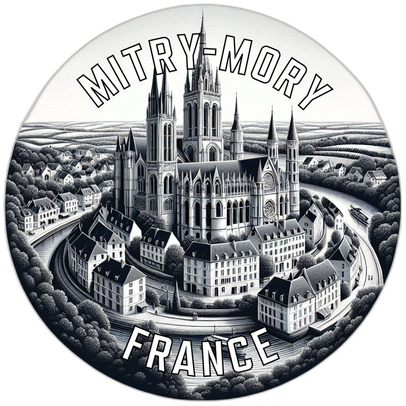 Mitry Mory France Souvenir Vinyl Decal Sticker 2-Inch