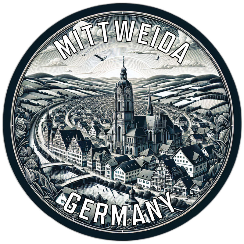 Mittweida Germany Souvenir Vinyl Decal Sticker 6-Inch