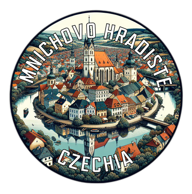 Mnichovo Hradiste Czechia Souvenir Vinyl Decal Sticker 6-Inch