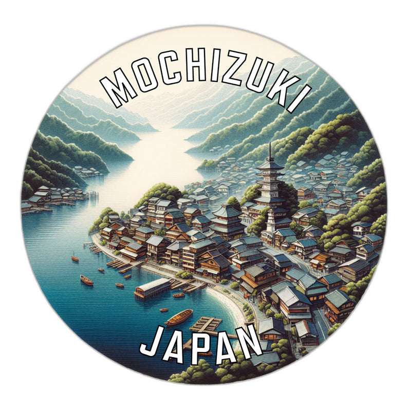 Mochizuki Japan Souvenir Vinyl Decal Sticker 6-Inch