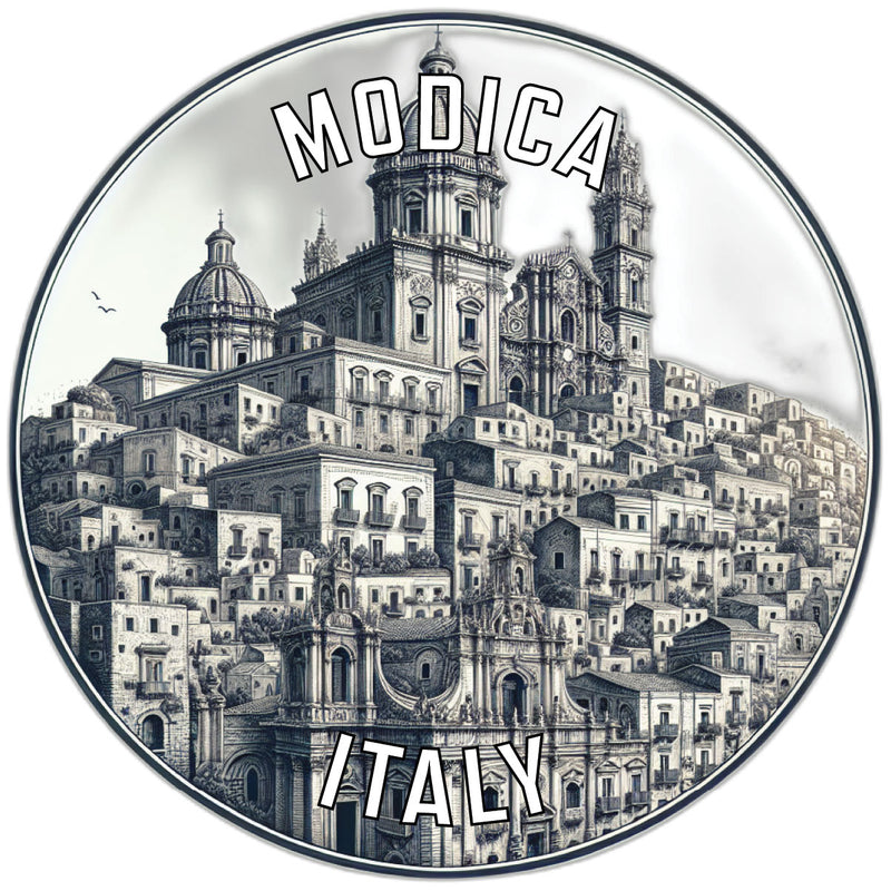Modica Italy Souvenir Vinyl Decal Sticker 2-Inch