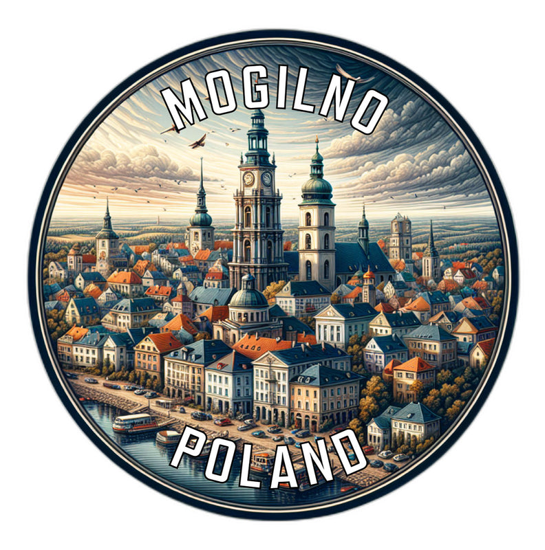 Mogilno Poland Souvenir Vinyl Decal Sticker 2-Inch