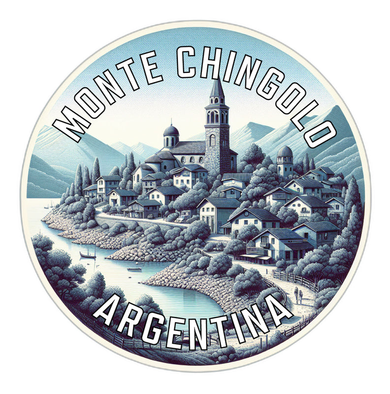 Monte Chingolo Argentina Souvenir Vinyl Decal Sticker 6-Inch