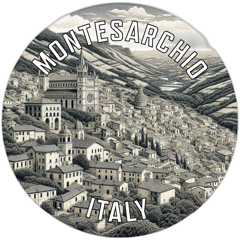 Montesarchio Italy Souvenir Vinyl Decal Sticker 2-Inch