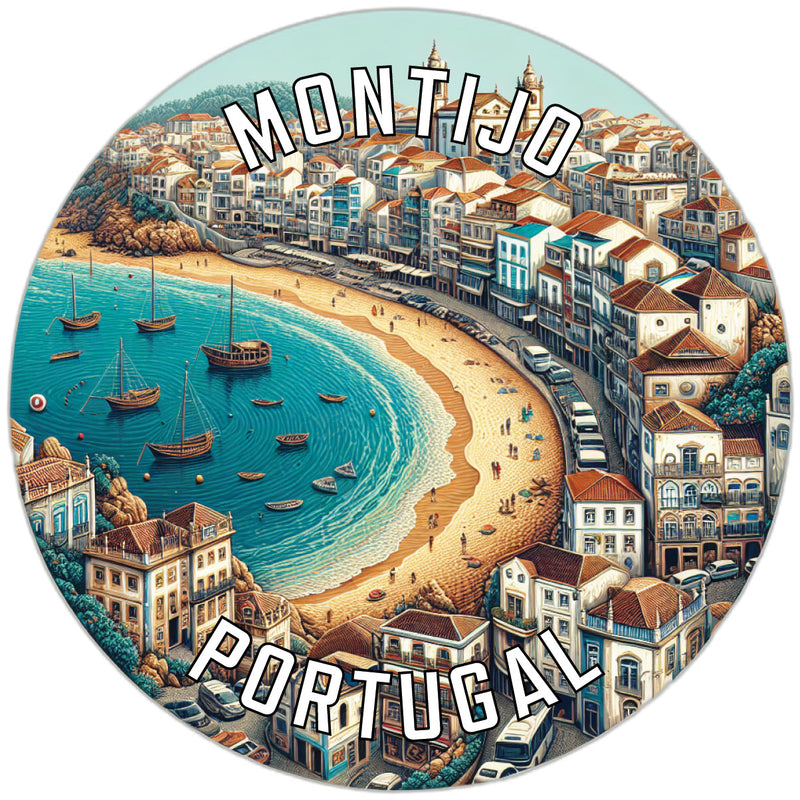 Montijo Portugal Souvenir Vinyl Decal Sticker 2-Inch