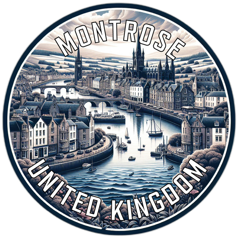 Montrose United Kingdom Souvenir Vinyl Decal Sticker 2-Inch