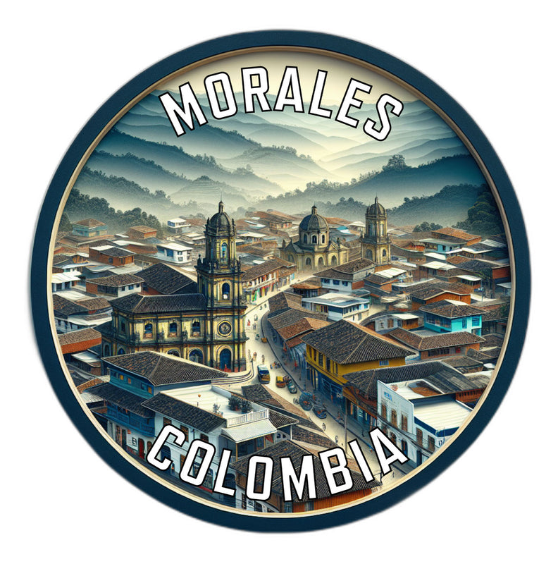 Morales Colombia Souvenir Vinyl Decal Sticker 2-Inch