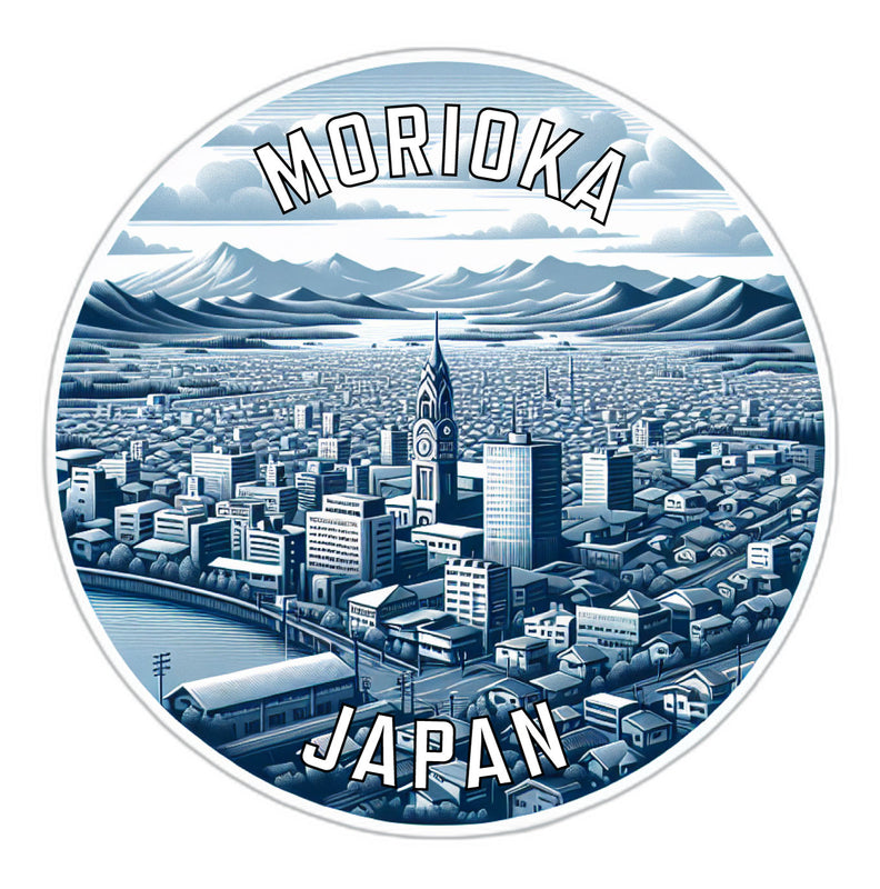 Morioka Japan Souvenir Vinyl Decal Sticker 2-Inch