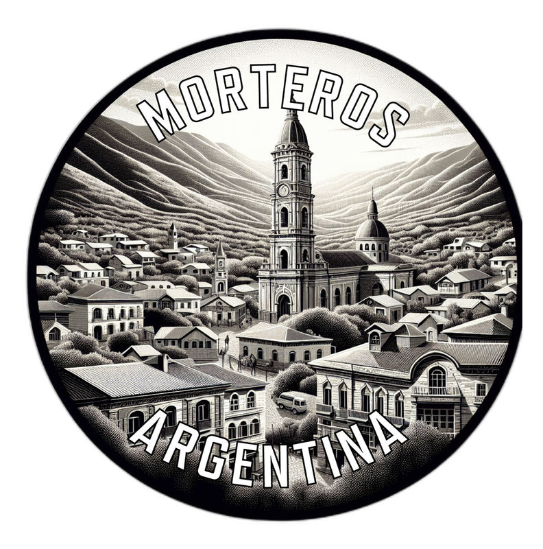 Morteros Argentina Souvenir Vinyl Decal Sticker 2-Inch