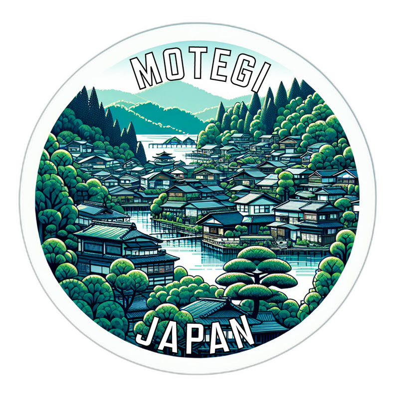 Motegi Japan Souvenir Vinyl Decal Sticker 6-Inch