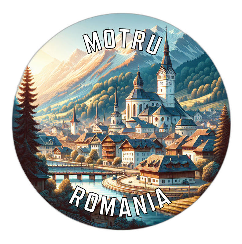 Motru Romania Souvenir Vinyl Decal Sticker 6-Inch