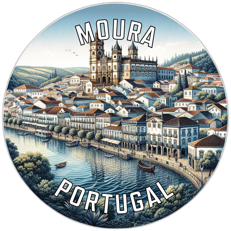 Moura Portugal Souvenir Vinyl Decal Sticker 2-Inch