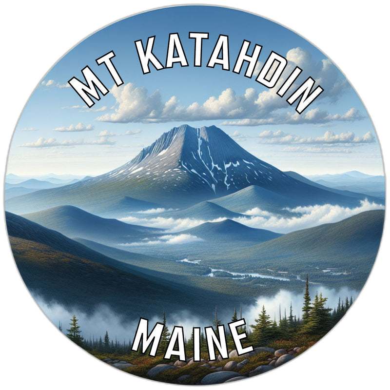 Mt Katahdin Souvenir Vinyl Decal Sticker 6-Inch