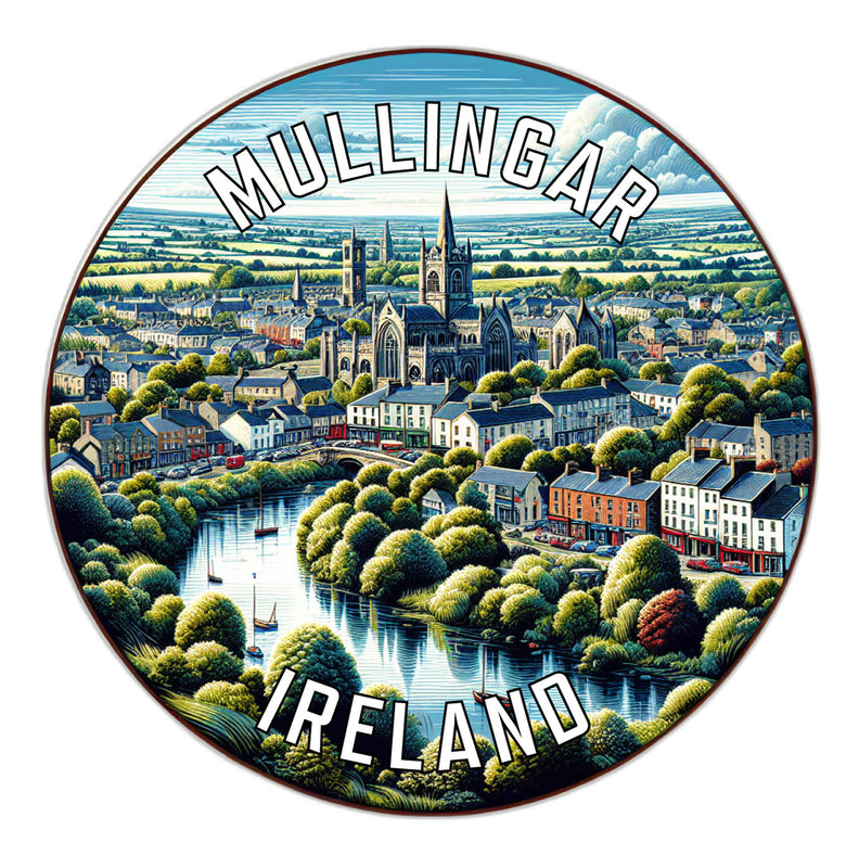 Mullingar Ireland Souvenir Vinyl Decal Sticker 6-Inch