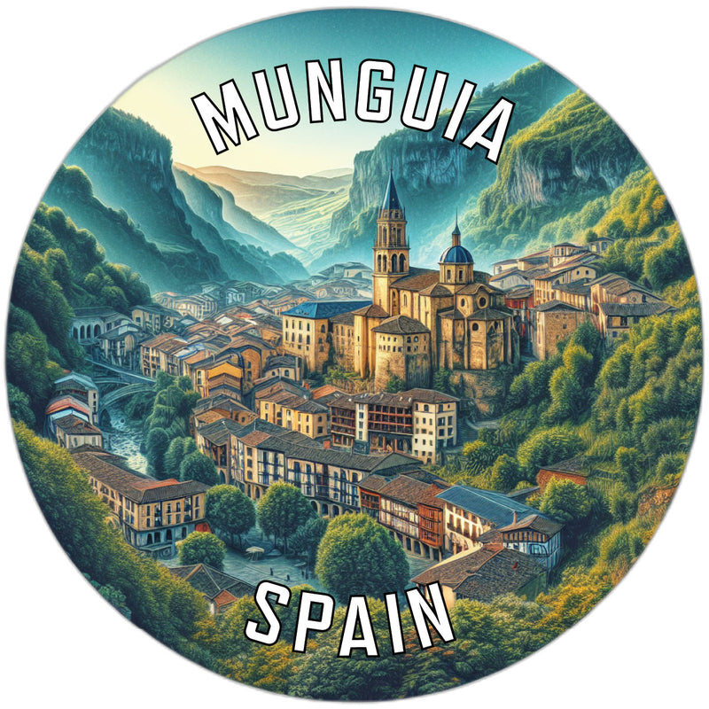 Munguia Spain Souvenir Vinyl Decal Sticker 6-Inch
