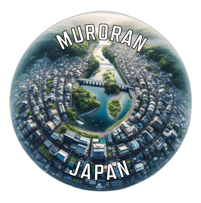 Muroran Japan Souvenir Vinyl Decal Sticker 2-Inch
