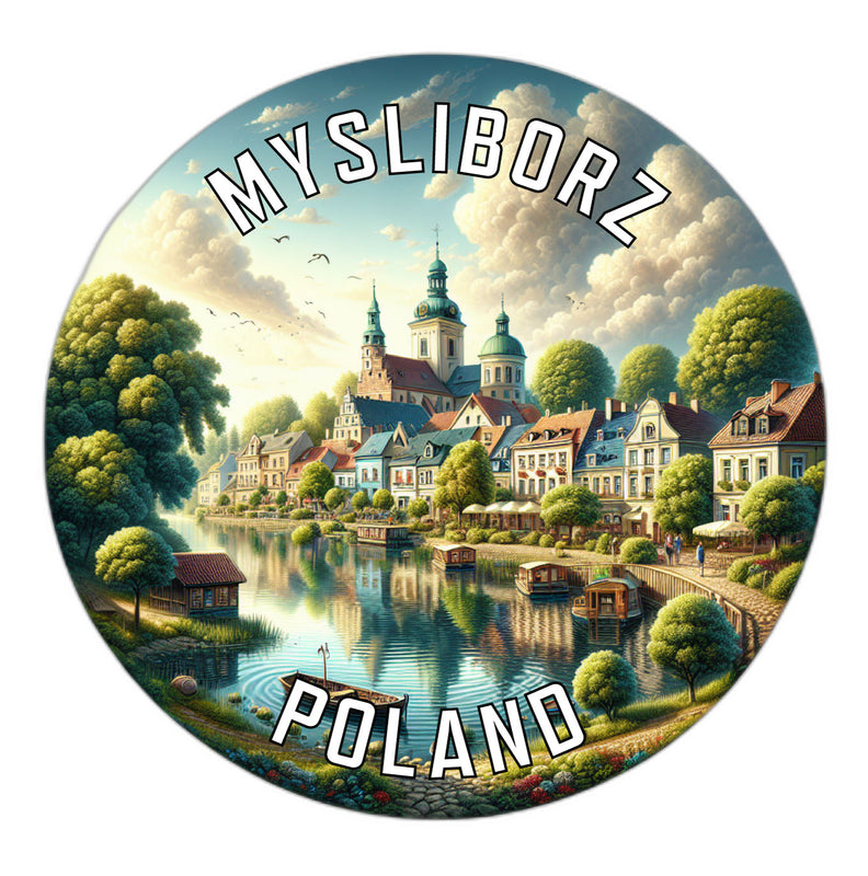 Mysliborz Poland Souvenir Vinyl Decal Sticker 2-Inch