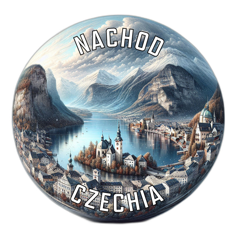 Nachod Czechia Souvenir Vinyl Decal Sticker 3-Inch