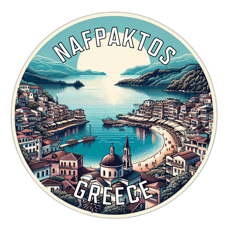 Nafpaktos Greece Souvenir Vinyl Decal Sticker 4-Inch