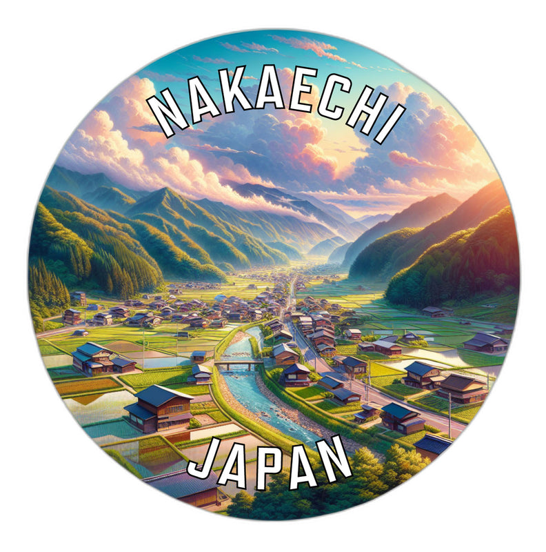Nakaechi Japan Souvenir Vinyl Decal Sticker 2-Inch