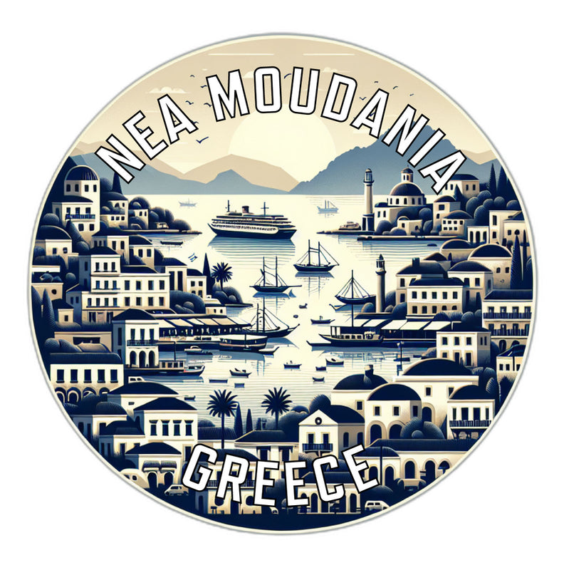 Nea Moudania Greece Souvenir Vinyl Decal Sticker 2-Inch