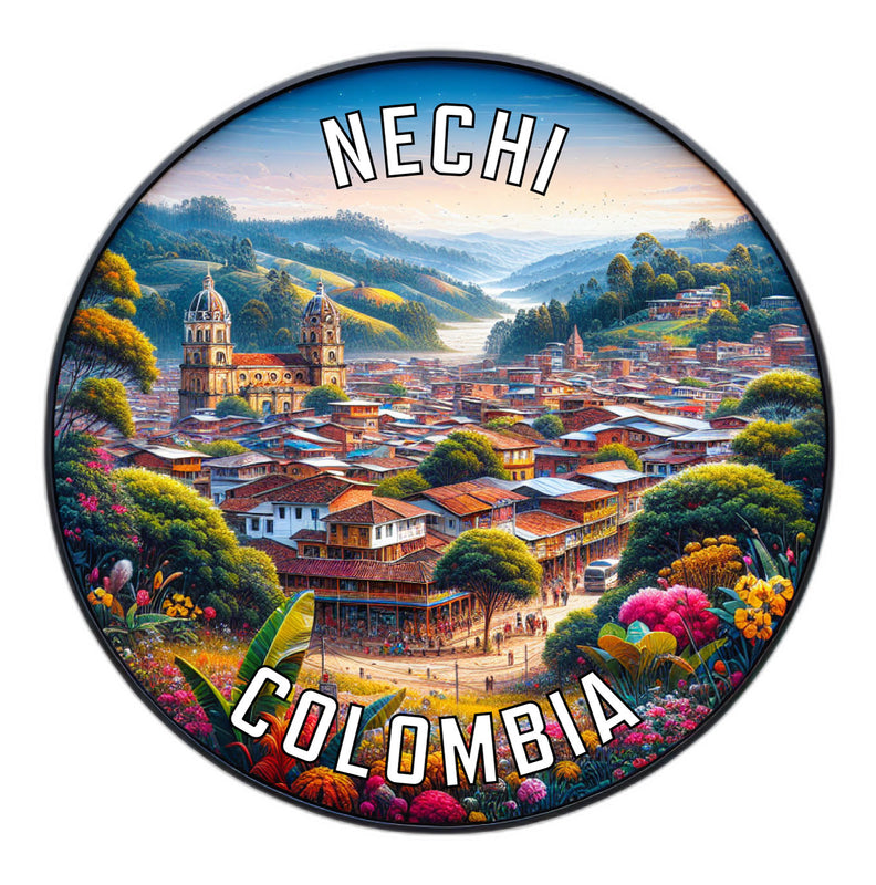 Nechi Colombia Souvenir Vinyl Decal Sticker 6-Inch