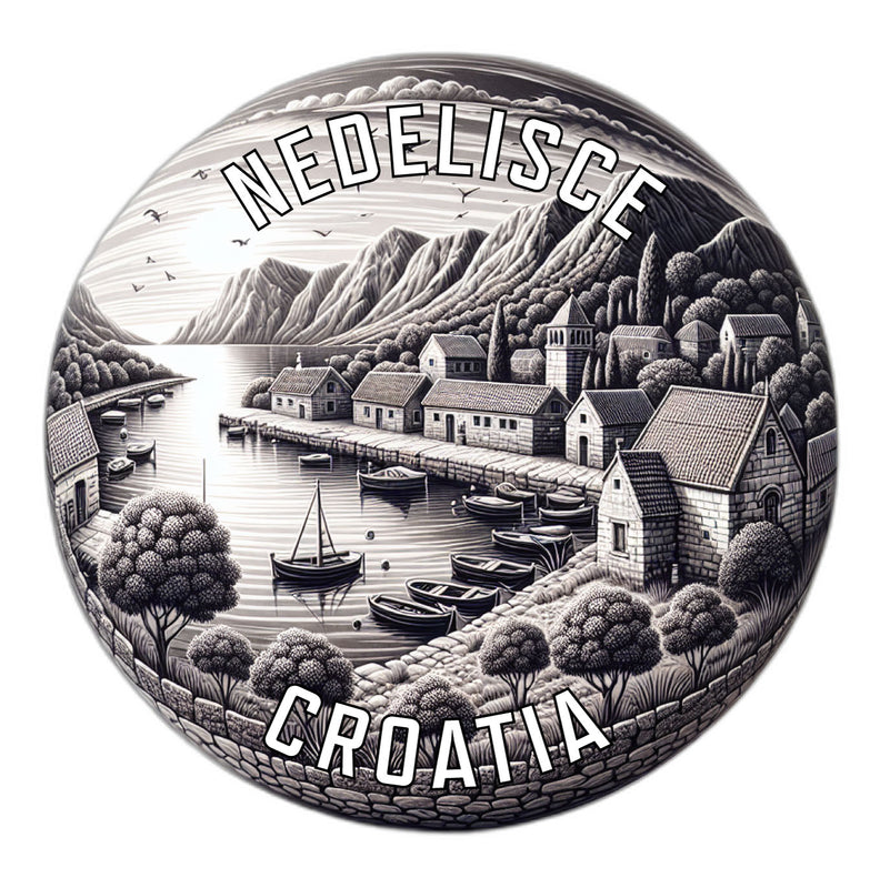 Nedelisce Croatia Souvenir Vinyl Decal Sticker 2-Inch