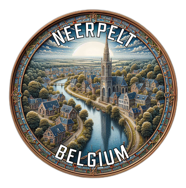 Neerpelt Belgium Souvenir Vinyl Decal Sticker 6-Inch