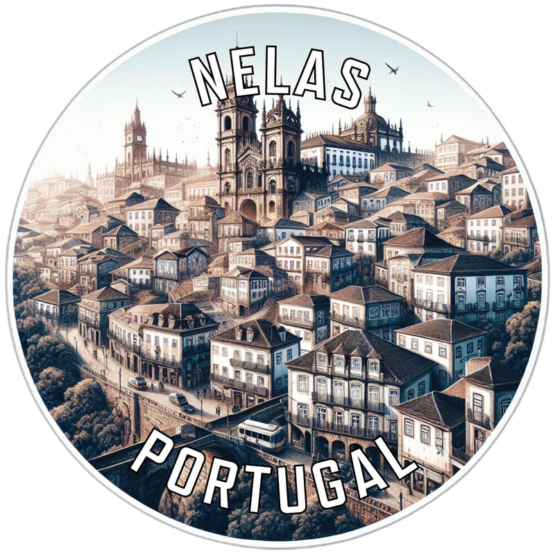 Nelas Portugal Souvenir Vinyl Decal Sticker 2-Inch