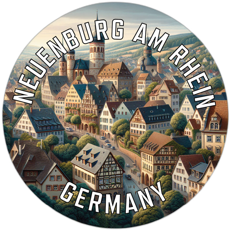 Neuenburg am Rhein Germany Souvenir Vinyl Decal Sticker 6-Inch